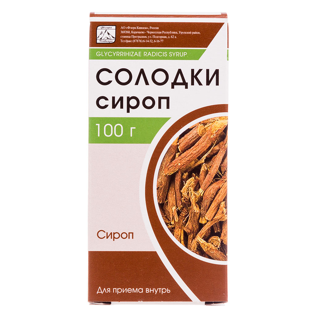 Солодкового корня сироп